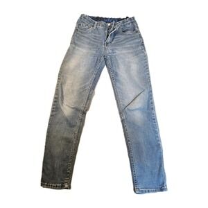 Levi's 502 Regular Taper Jeans Women's 27x29 Light Wash Blue Denim